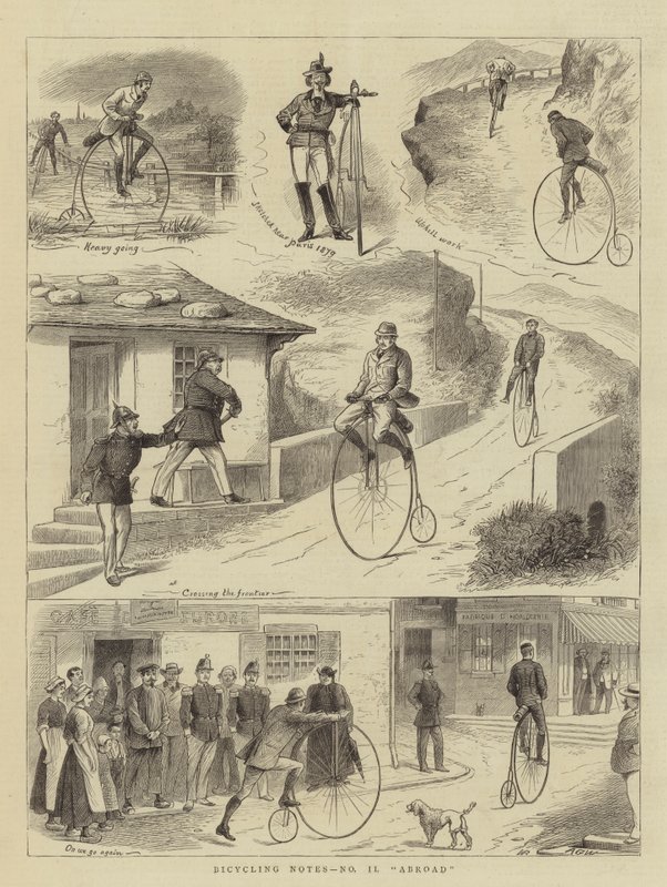 Cykelanteckningar, nr II, utomlands av William Ralston