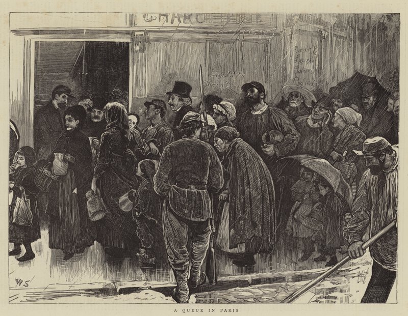 En kö i Paris av William Small