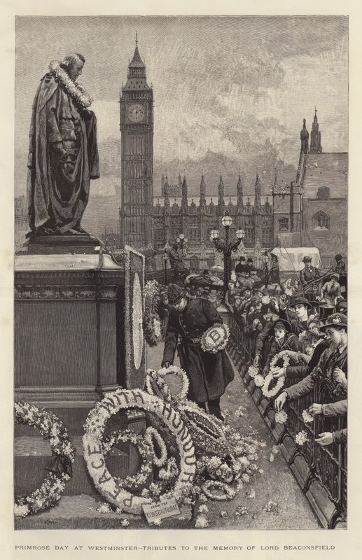Primrose Day i Westminster, Tributes to the Memory of Lord Beaconsfield av William Small