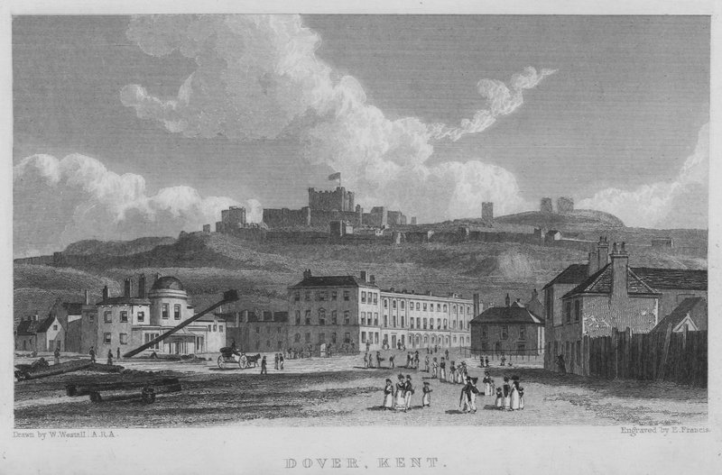 Dover, Kent (gravyr) av William (after) Westall