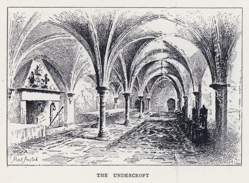 The Undercroft (gravyr) av William Alexander Ansted