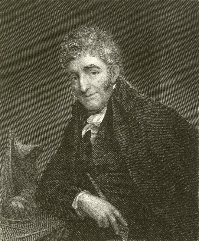 Porträtt av Nollekens av William Beechey