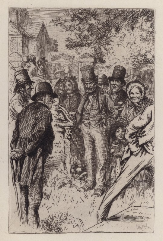 En fuckless, Fushionless Wratch (gravyr) av William Brassey (after) Hole
