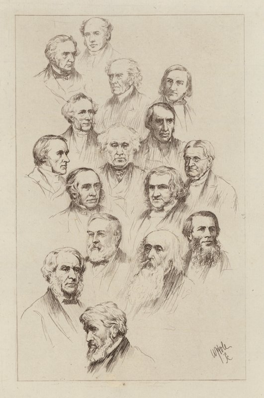 Umbrae Quaedam (gravyr) av William Brassey (after) Hole