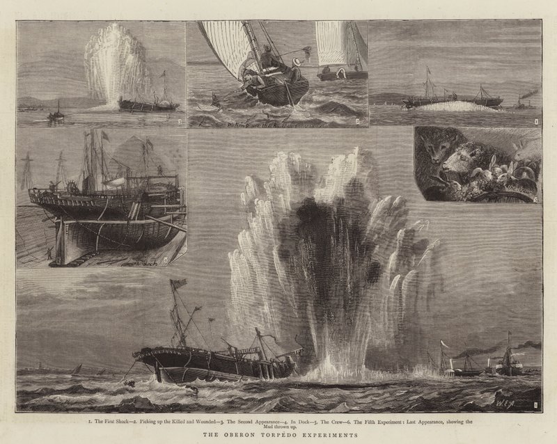 Oberon Torpedexperiment av William Edward Atkins