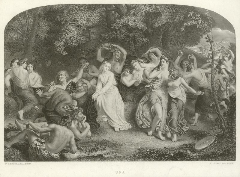 Una (gravyr) av William Edward Frost