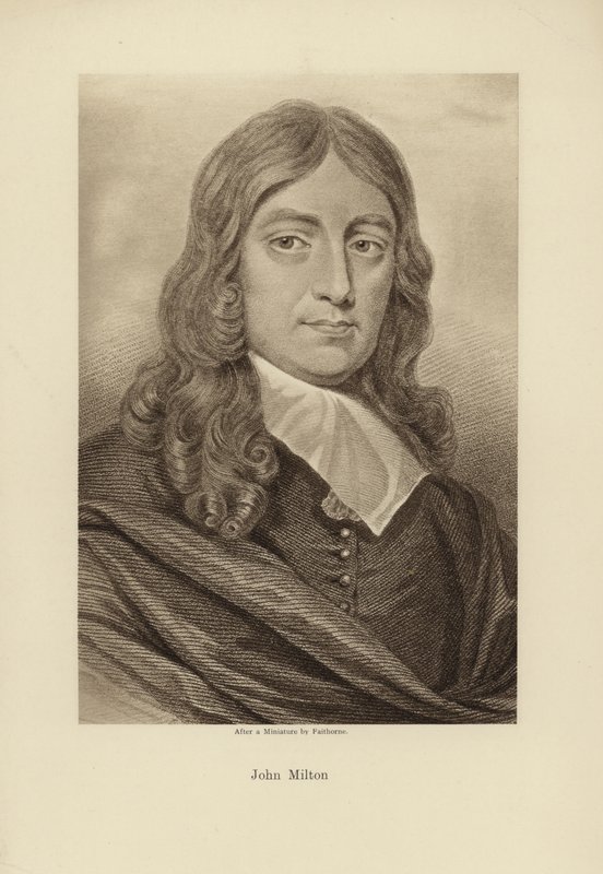 John Milton av William Faithorne