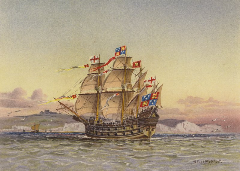 The Great Harry of 1488  av William Frederick Mitchell