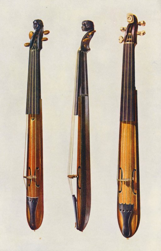 Musikinstrument: Sordini (färglitografi) av William Gibb