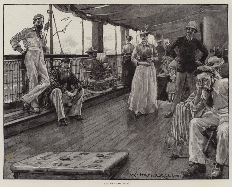 Livet till sjöss på en australisk liner av William Hatherell