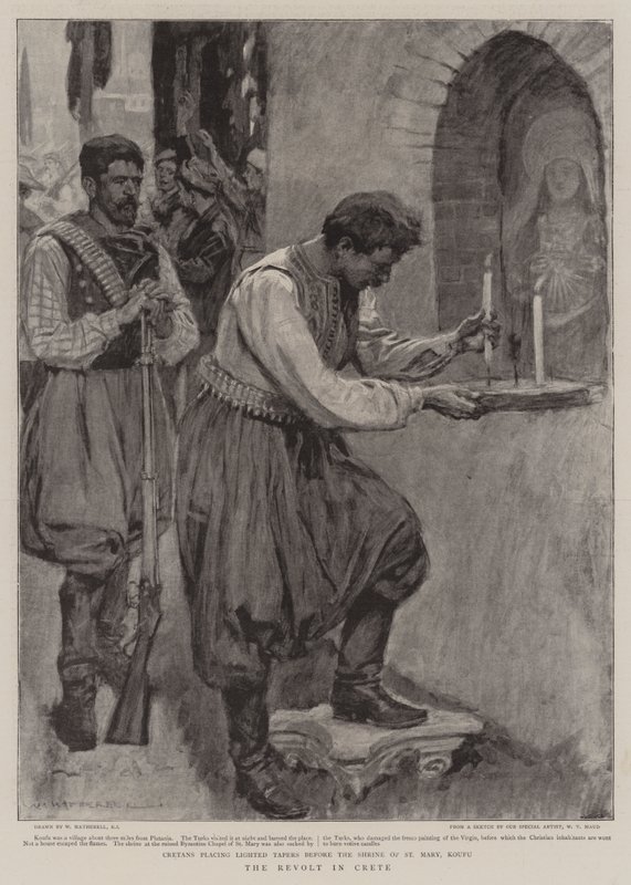 Revolten på Kreta av William Hatherell