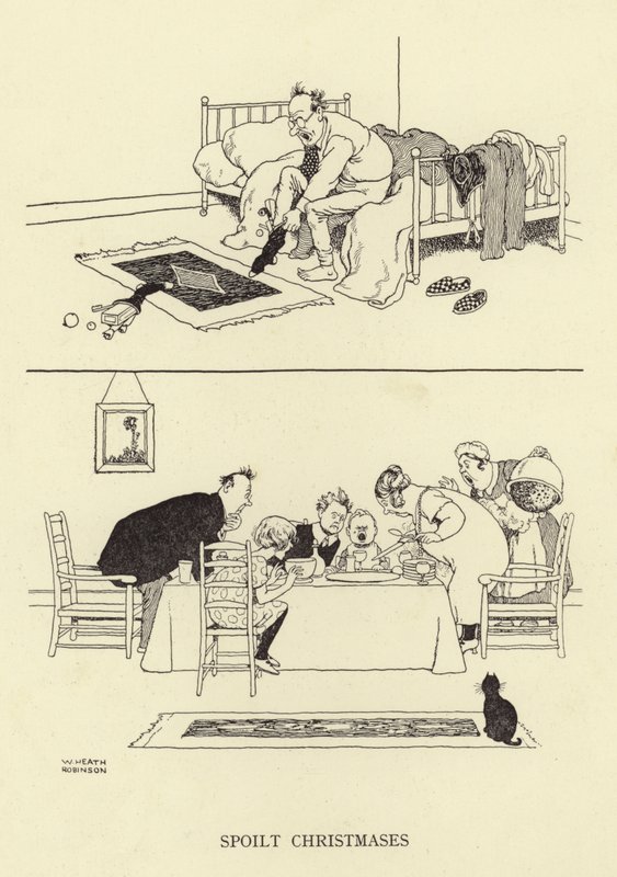 Bortskämda jular av William Heath Robinson