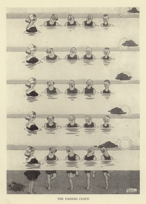 Det förbigående molnet av William Heath Robinson