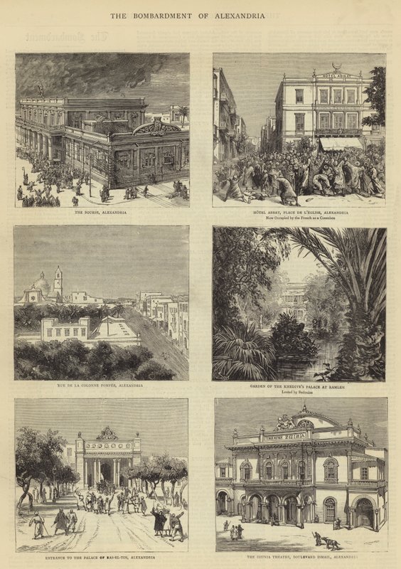 Bombardemanget av Alexandria av William Henry James Boot