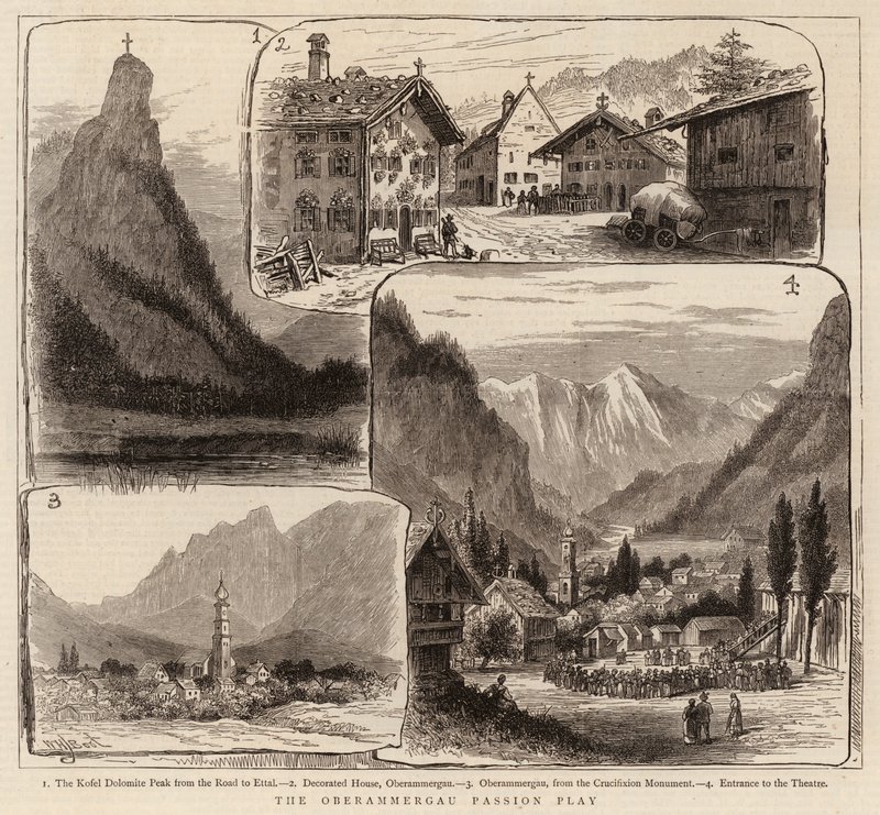 Passionsspelet Oberammergau av William Henry James Boot