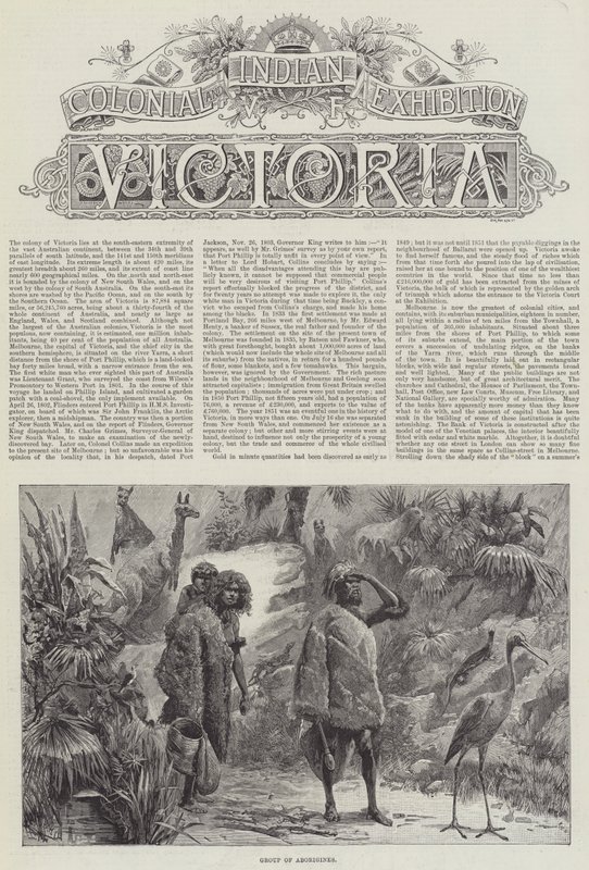Colonial and Indian Exhibition, Victoria av William Heysham Overend