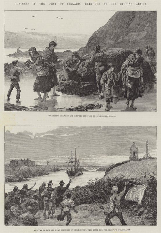 Nöd i västra Irland av William Heysham Overend
