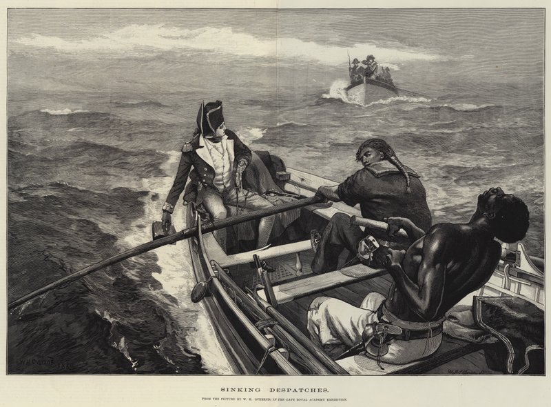 Sjunkande meddelanden av William Heysham Overend