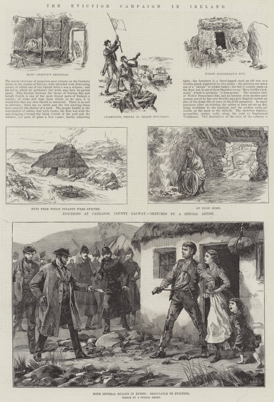Vräkningskampanjen i Irland av William Heysham Overend
