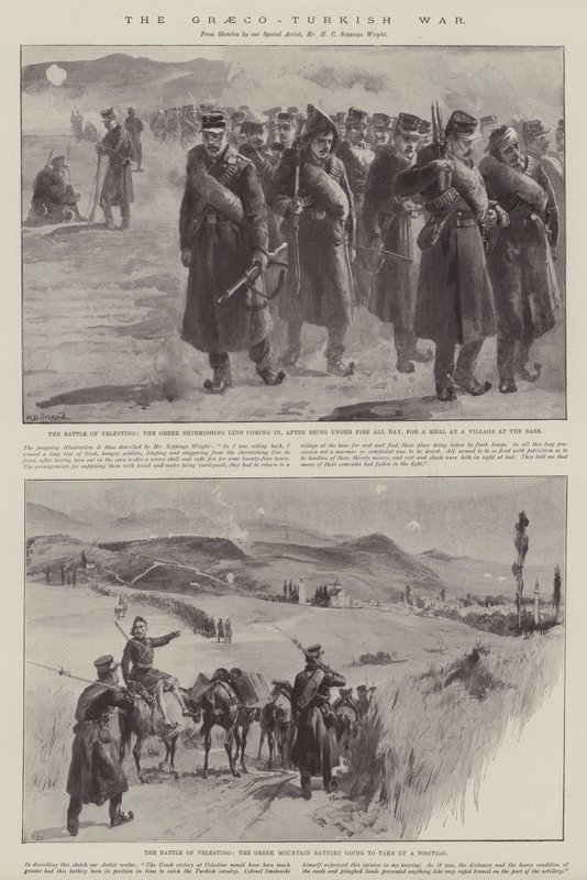 Det grekisk-turkiska kriget av William Heysham Overend