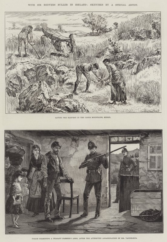 Med Sir Redvers Buller på Irland av William Heysham Overend