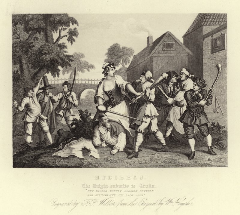 Hudibras av Samuel Butler av William Hogarth