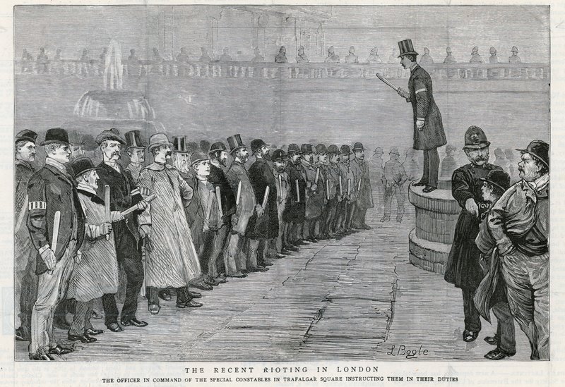 Det senaste upploppet i London av William Lockhart Bogle