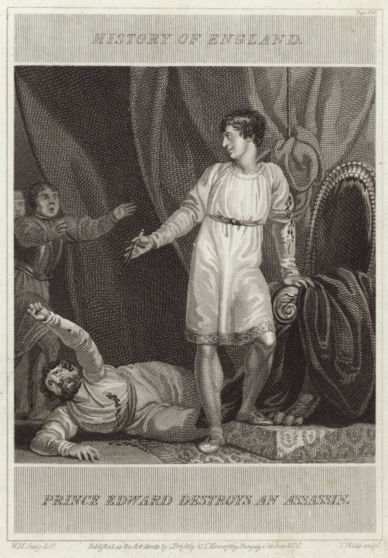 Prins Edward dödar en lönnmördare av William Marshall Craig