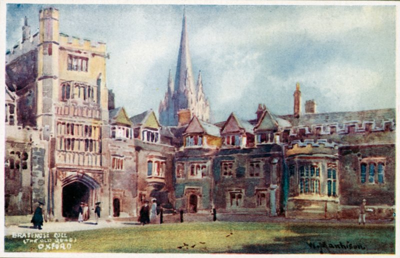 Brasenose College, Old Quadswed av William Matthison