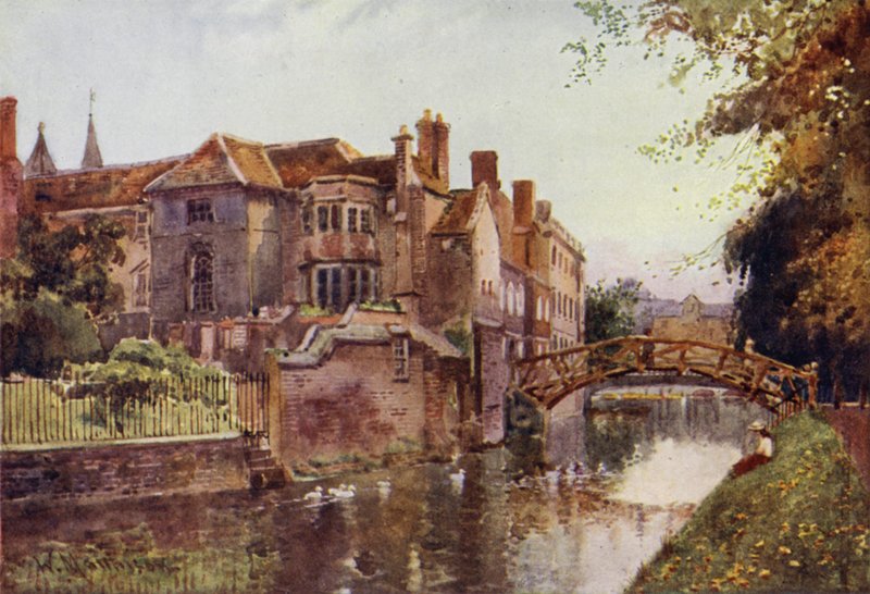 Queens College från River Front av William Matthison