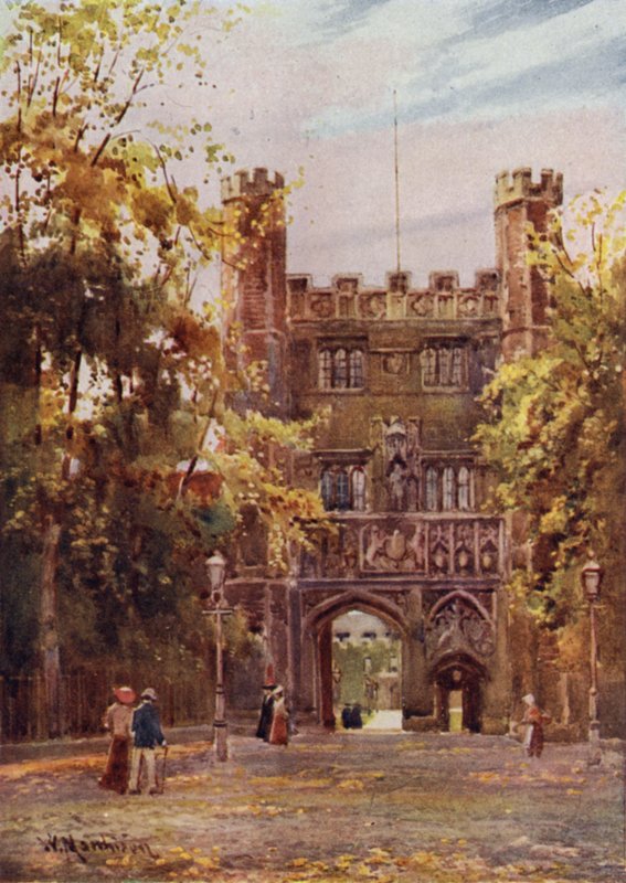 Gateway of Trinity College av William Matthison