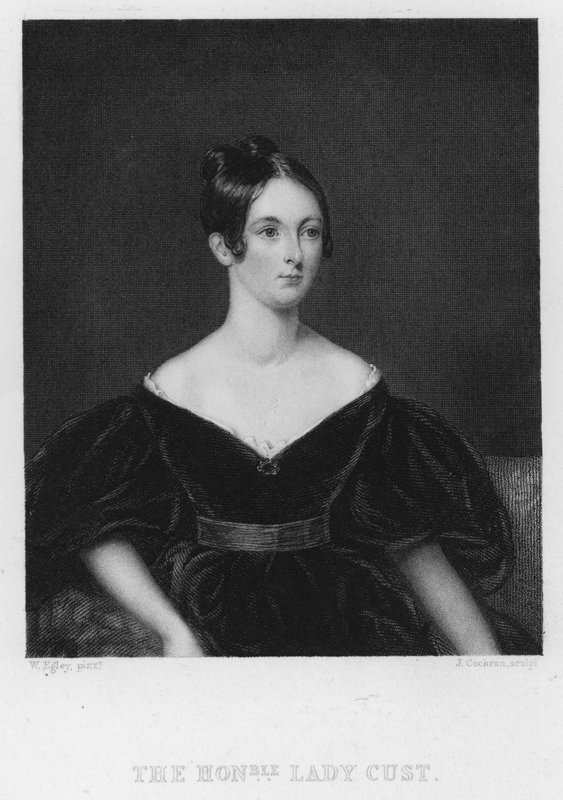 Lady Cust (gravyr) av William Maw Egley