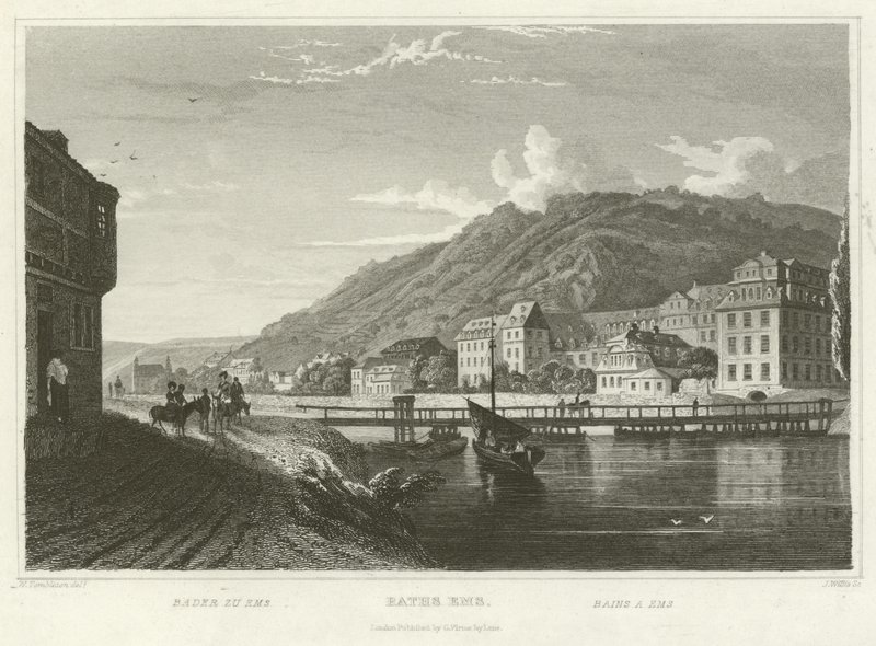 Bad Ems av William Tombleson
