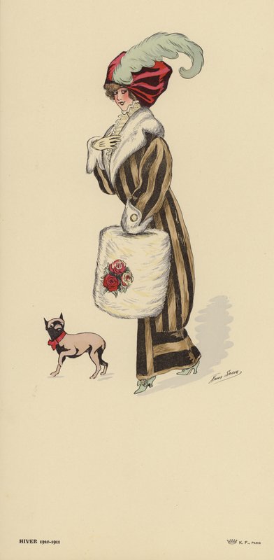 Vintermoden 1910-1911 av Xavier Sager