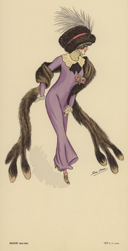 Winter 1910-1911 fashions av Xavier Sager