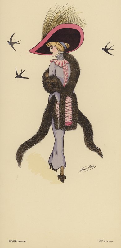 Vintermoden 1910-1911 av Xavier Sager