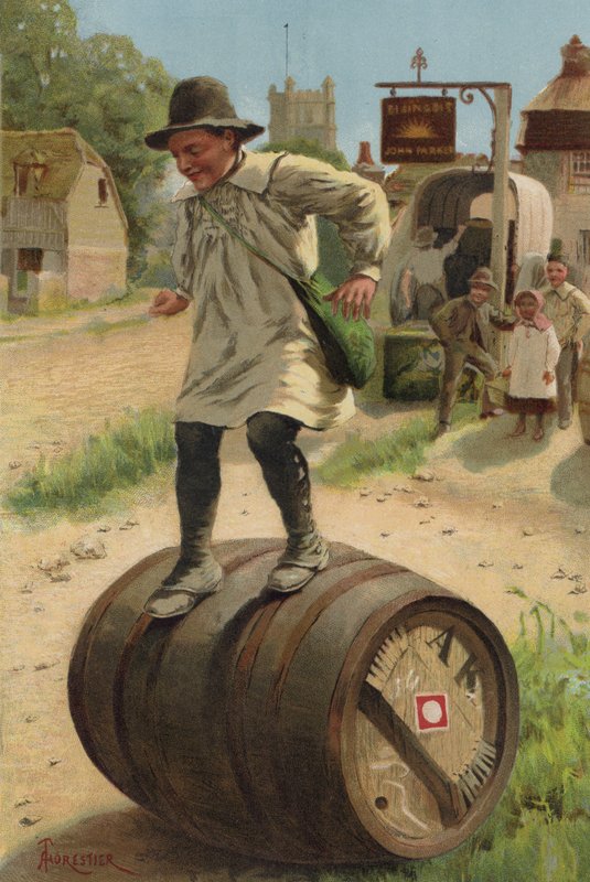 Dangerous Sport (chromolitho) av after Amedee Forestier
