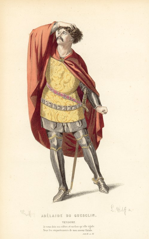 Adelaide Du Guesclin, Vendome av after Edmond A.F. Geffroy