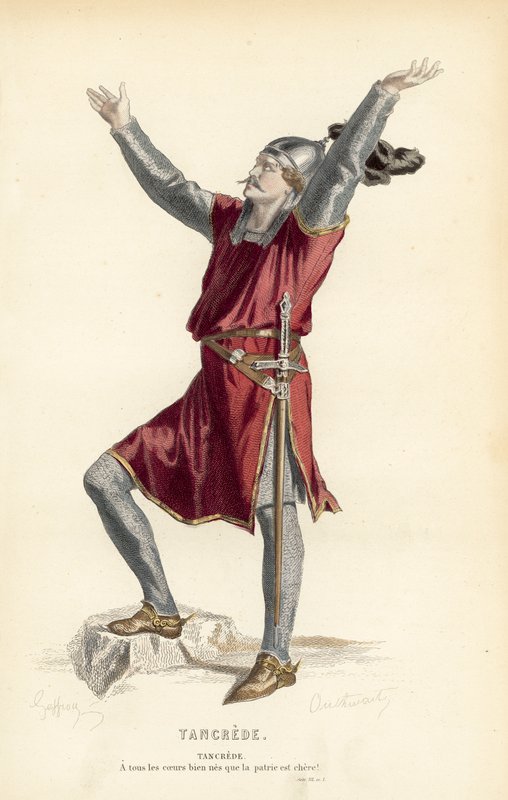 Tancred av after Edmond A.F. Geffroy