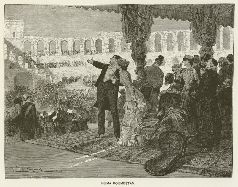 I ett Roumestan av after Emile Antoine Bayard
