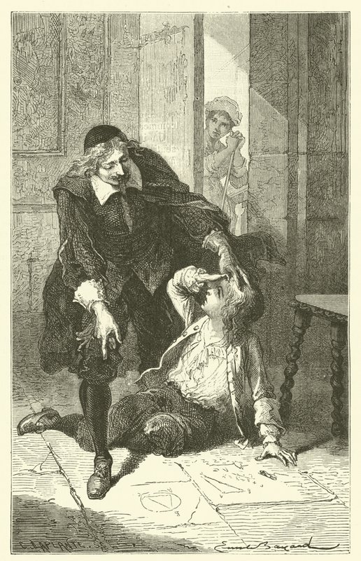 Blaise Pascals barndom av after Emile Antoine Bayard