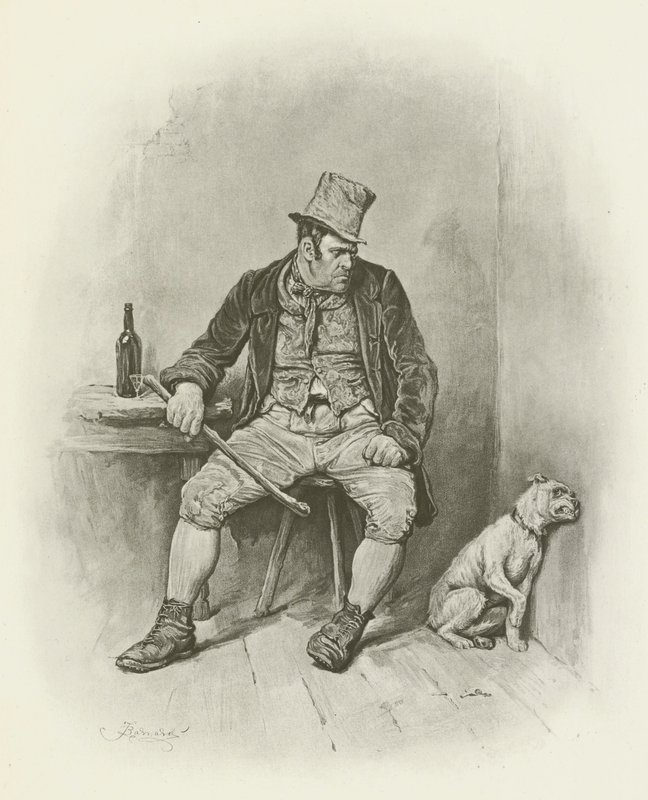 Bill Sikes av after Frederick Barnard