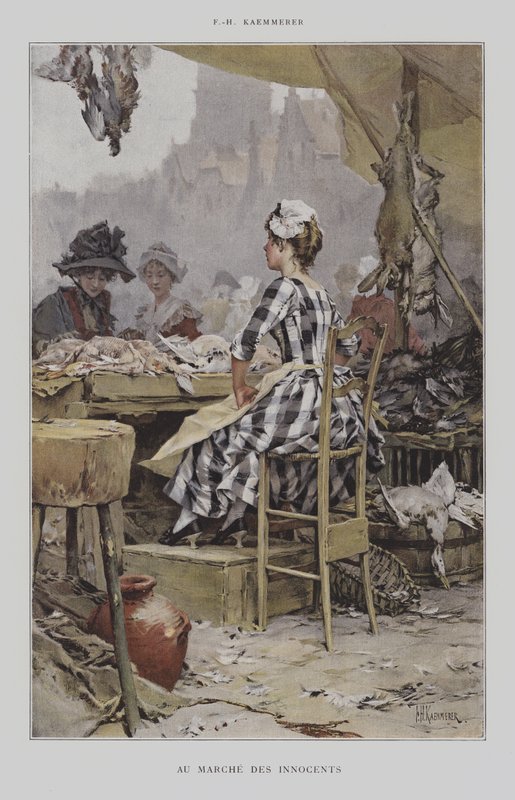 Vid de oskyldigas marsch av after Frederik Hendrik Kaemmerer