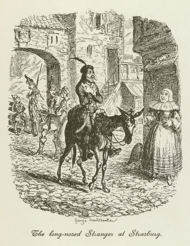 Illustration för Tristram Shandy av after George Cruikshank