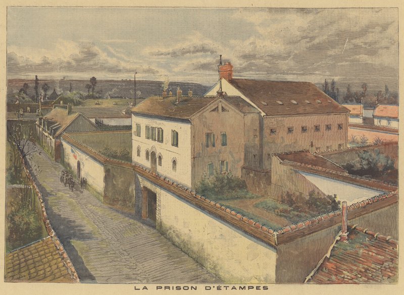 Fängelsefrimärken av after Henri Meyer