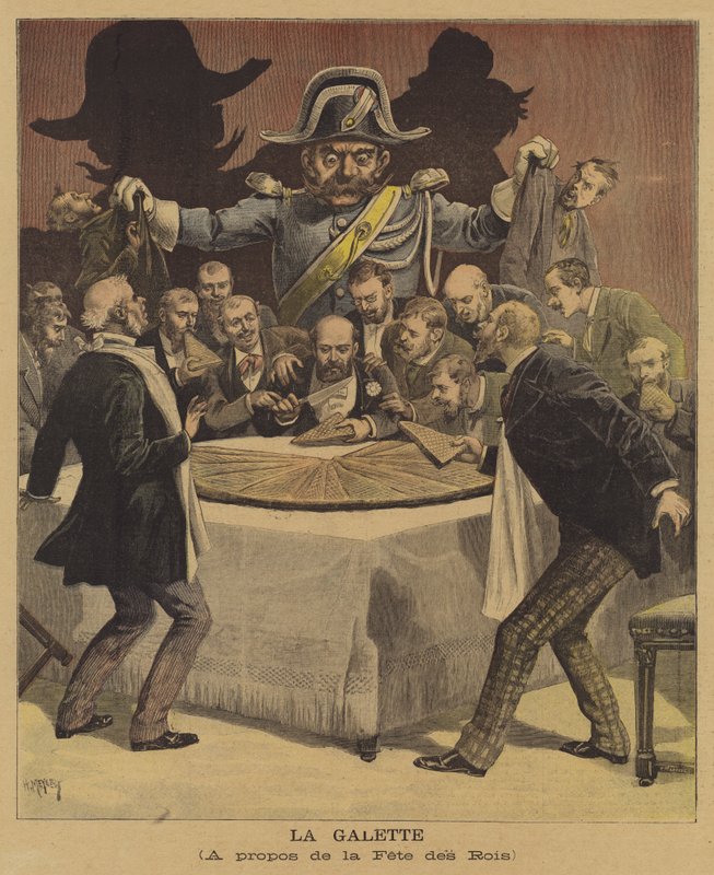 Rånet av after Henri Meyer