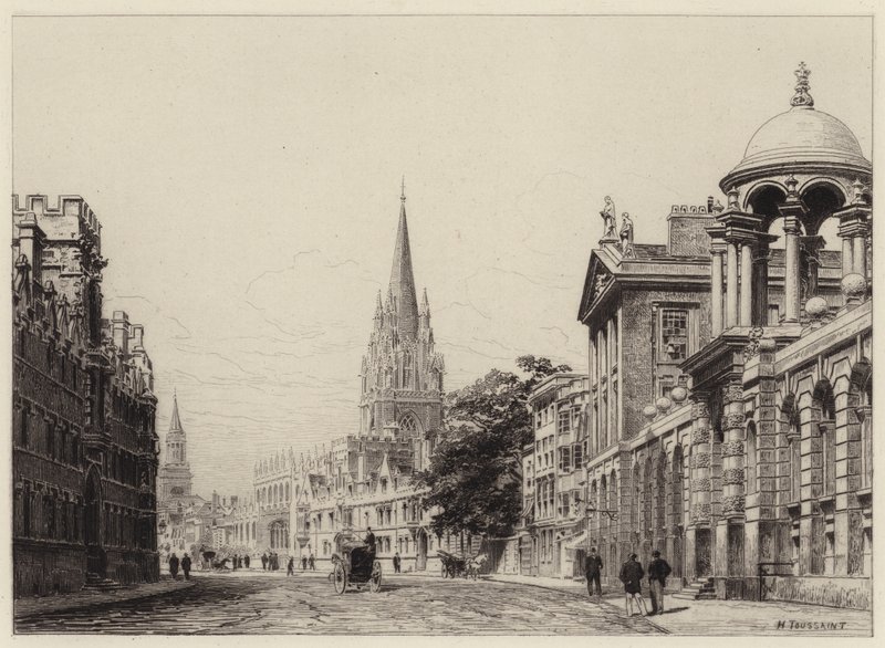 High Street av after Henri Toussaint