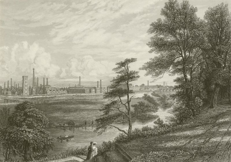 Burton på Trent av Henry after Warren