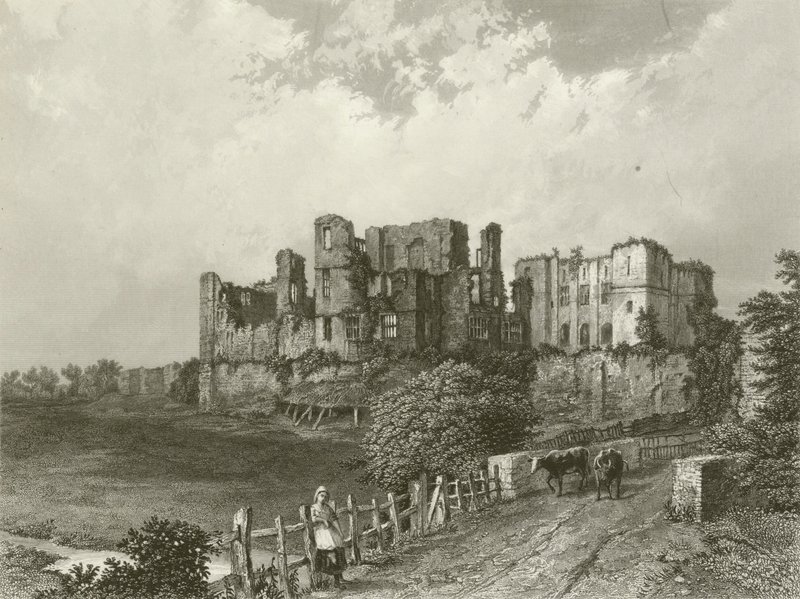 Kenilworth slott av Henry after Warren