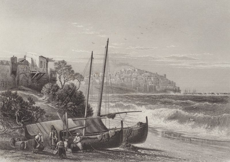 Jaffa, den antika Joppa av after John Douglas Woodward